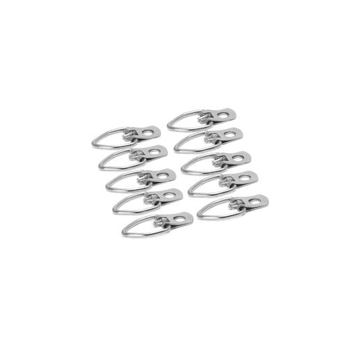 DR7.5 - 1 hole d-rings  7.5kgs  (inc 12mm screws) Available in 10 -1000 packs