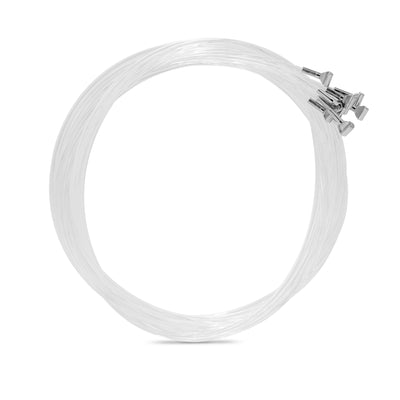 MINIRAIL CABLE  Clear nylon 200cm. Capacity up to 10kg (LNC2)
