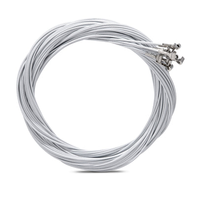 MINIRAIL CABLE  White stainless steel nylon coated cable 250cm. Capacity up to 25kg (LSC25W)