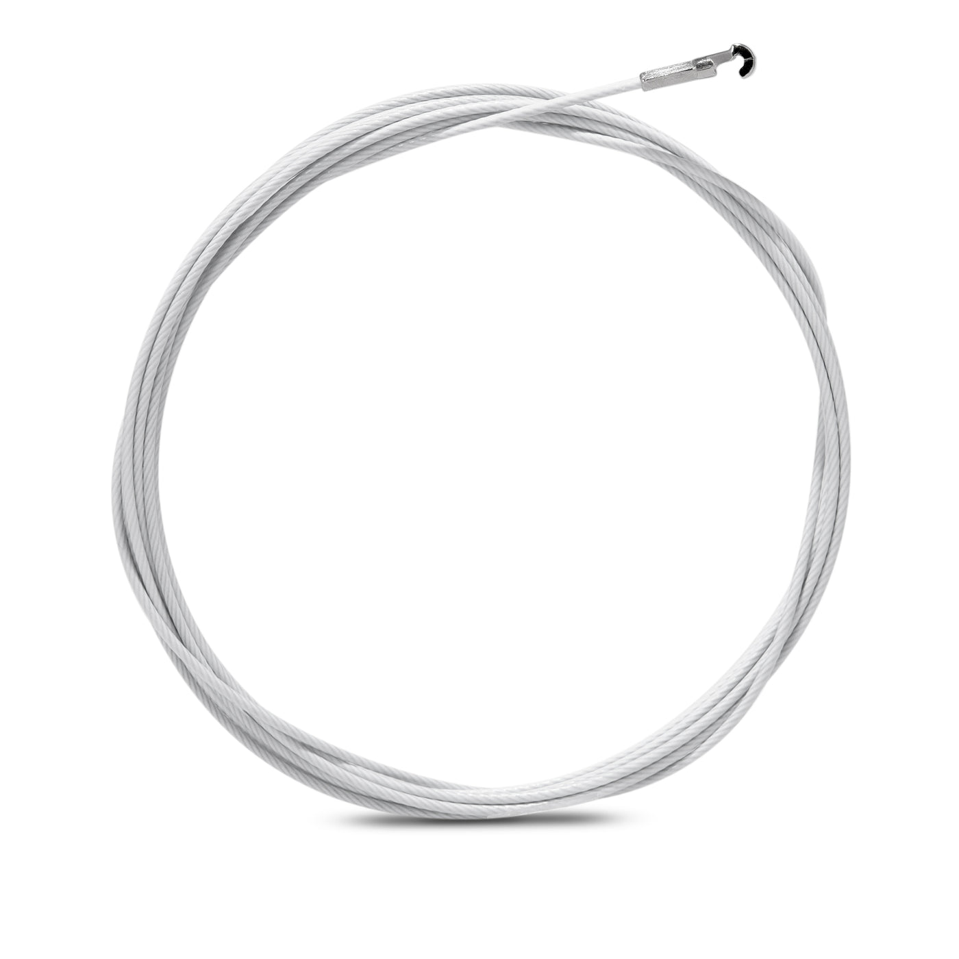MINIRAIL CABLE  White stainless steel nylon coated cable 250cm. Capacity up to 25kg (LSC25W)